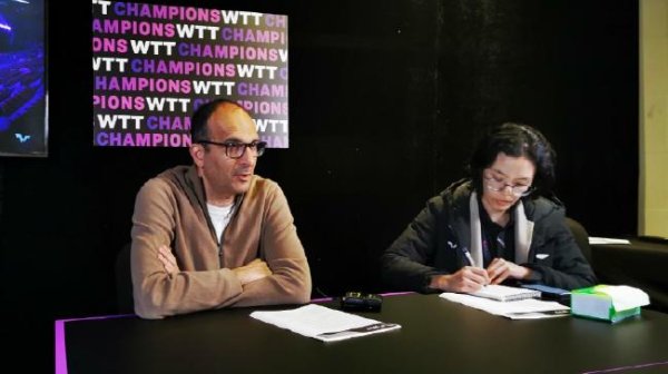 孙颖莎王楚钦出战WTT重庆第一名  赛 赛事执行总监聊一聊