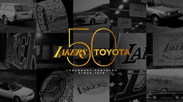 湖人宣布丰田汽车为新赛季首席赞助商 以庆祝双方协同  50周年