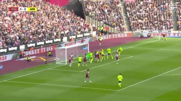 多点开花！24年英超，赖斯1射2传萨卡双响，阿森纳6-0狂胜西汉姆