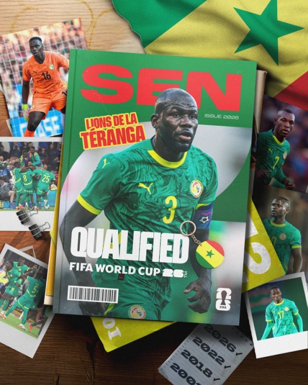连续3届打入世界杯！塞内加尔直通世界杯，队史第4次参加世界杯
